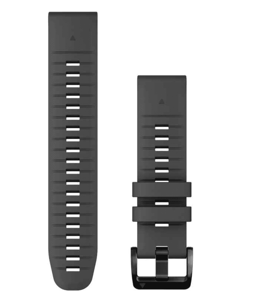 Garmin replacement bracelet (quick-change system) silicone strap anthracite