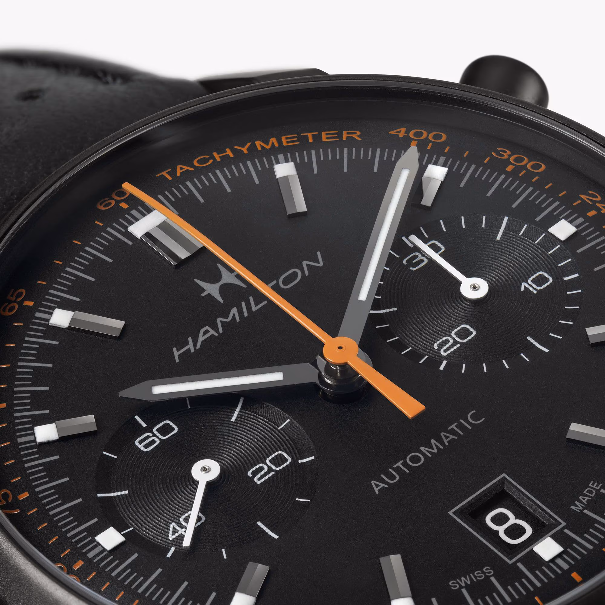 Hamilton Intra-Matic Auto Chrono 40 mm red H38446732