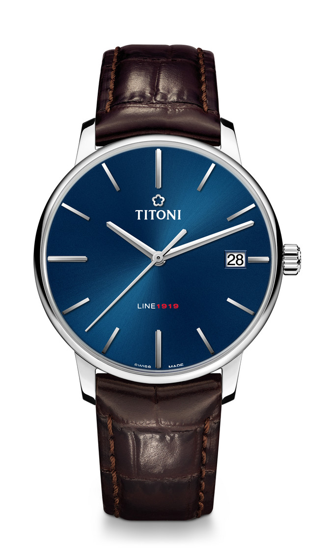 Titoni LINE 1919 men's watch 83919 S-ST-612