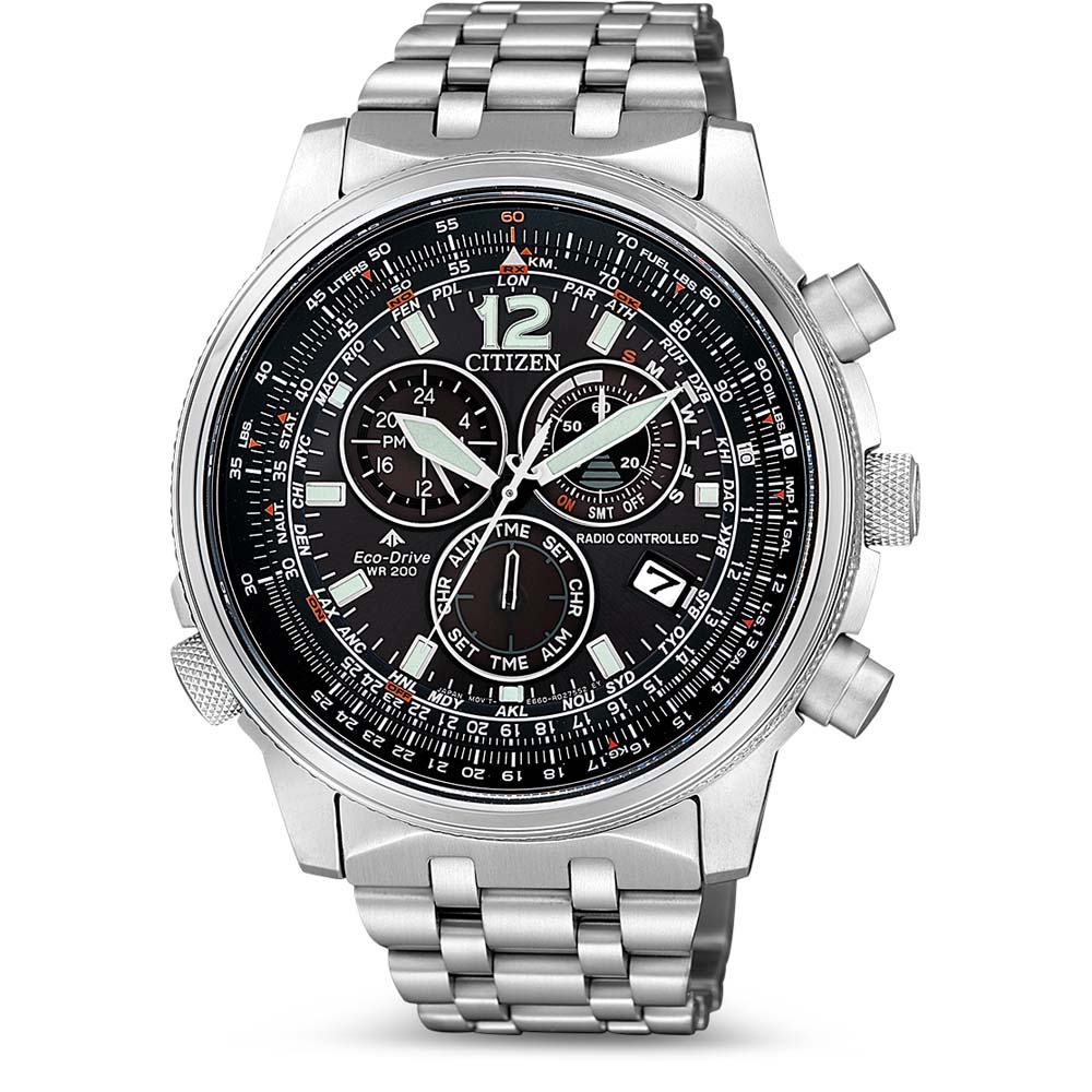 Citizen men's watch radio controlled chronograph CB5860-86E