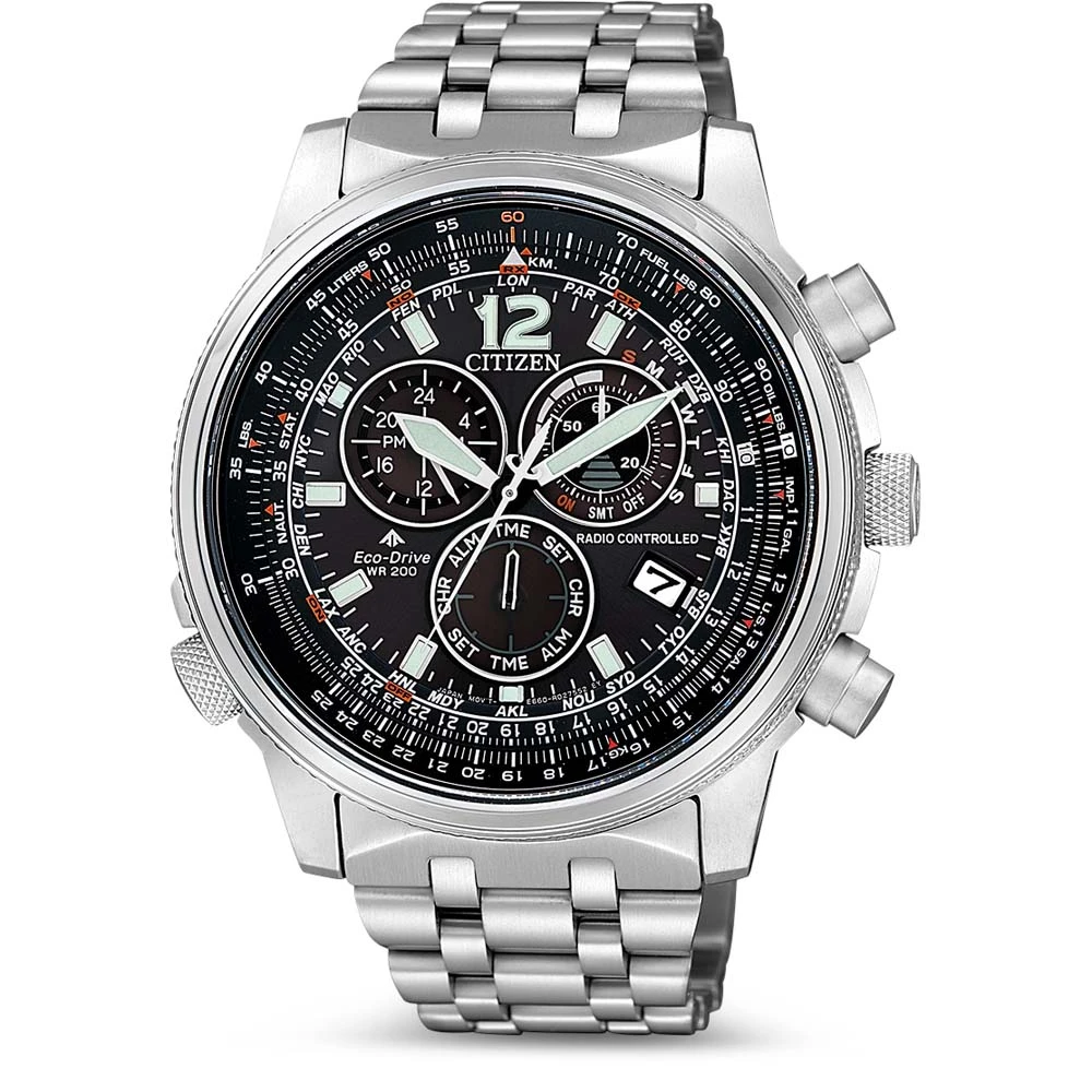 Citizen men's watch radio controlled chronograph CB5860-86E
