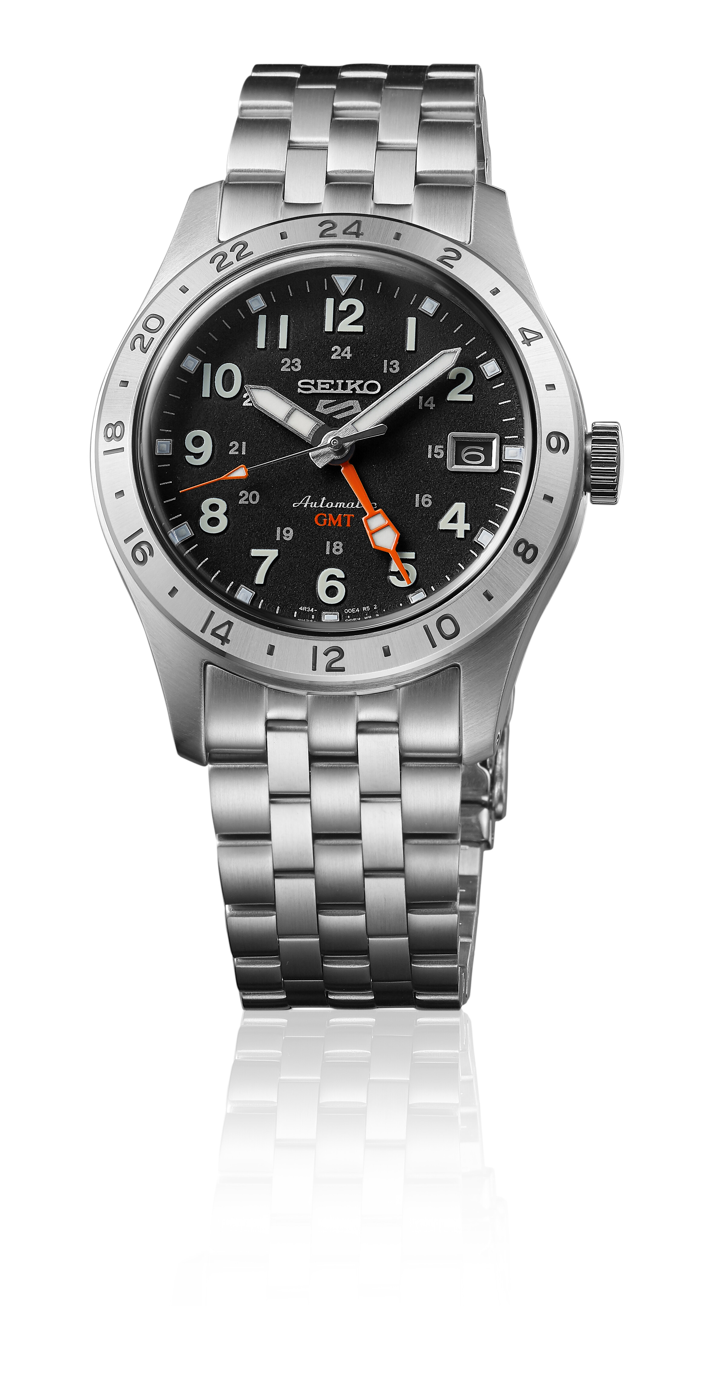Seiko SSK023K1 5 Sports GMT Field Sports Style Men's Watch