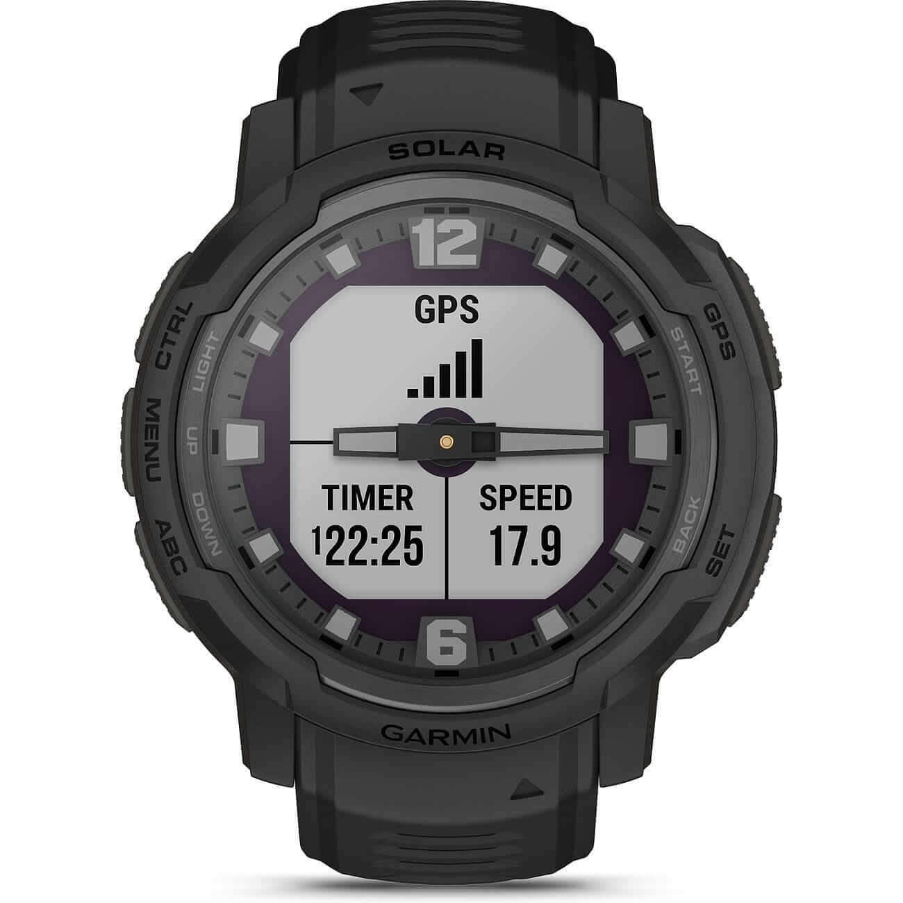Garmin Instinct Crossover Solar Tactical Edition Black Men's Watch 010-02730-00