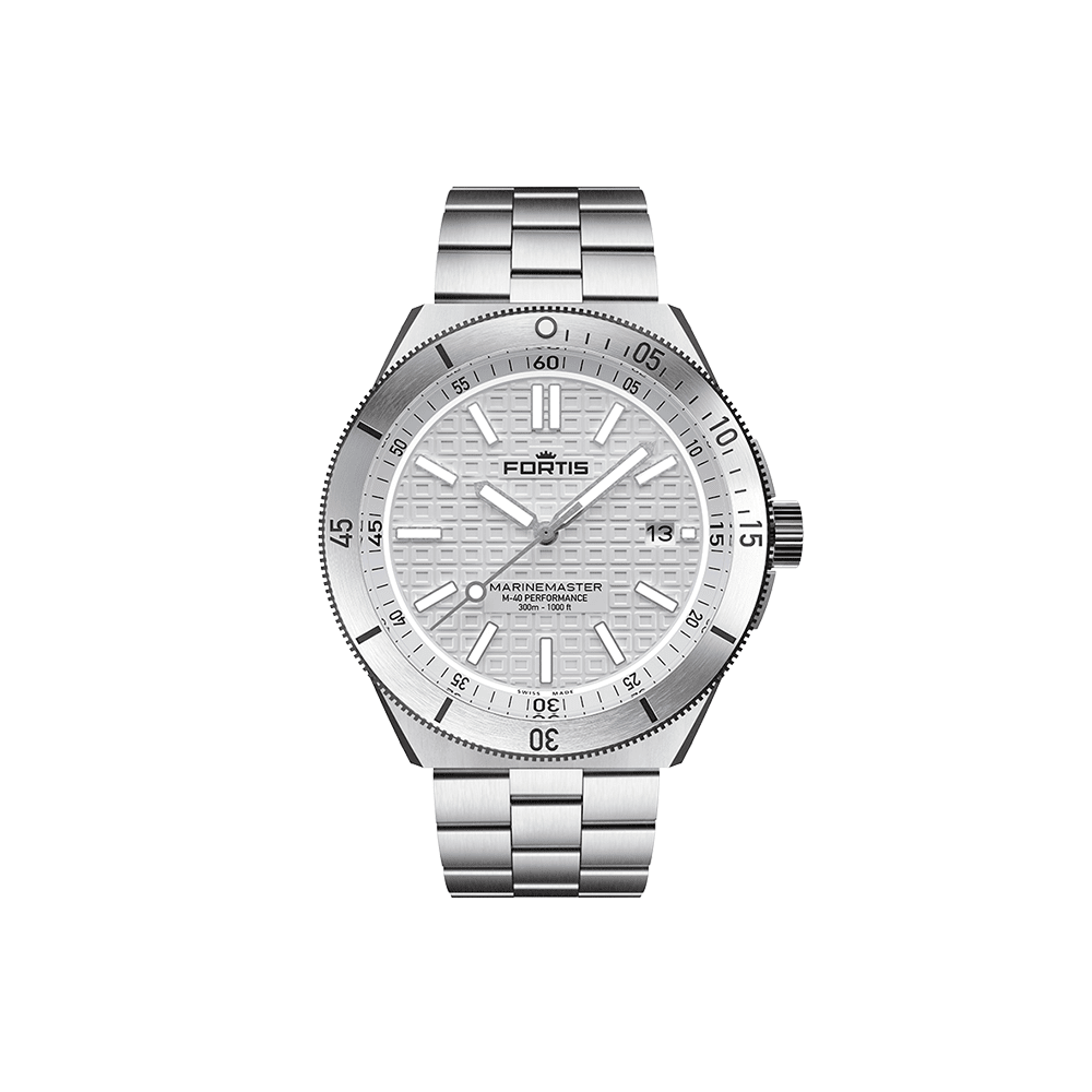 Fortis Marinemaster M-40 Snow White Men's Watch F8120010