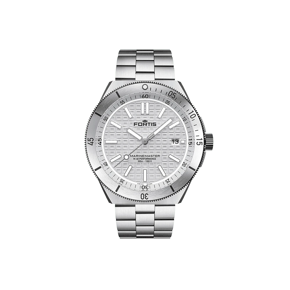 Fortis Marinemaster M-40 Snow White Men's Watch F8120010