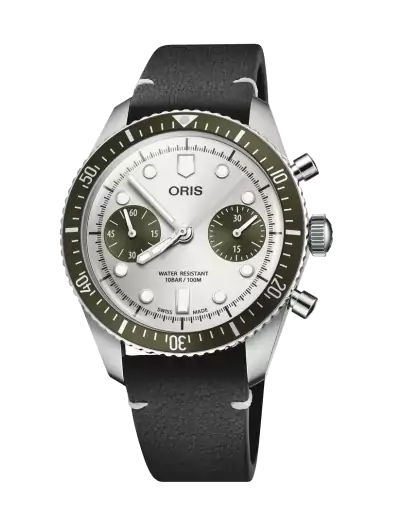 Oris DIVERS SIXTY‑FIVE CHRONOGRAPH men's watch 01 771 7791 4051-07 6 20 01