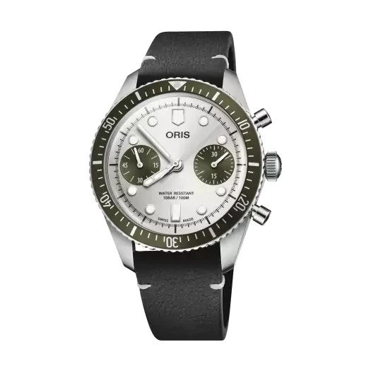 Oris DIVERS SIXTY‑FIVE CHRONOGRAPH men's watch 01 771 7791 4051-07 6 20 01