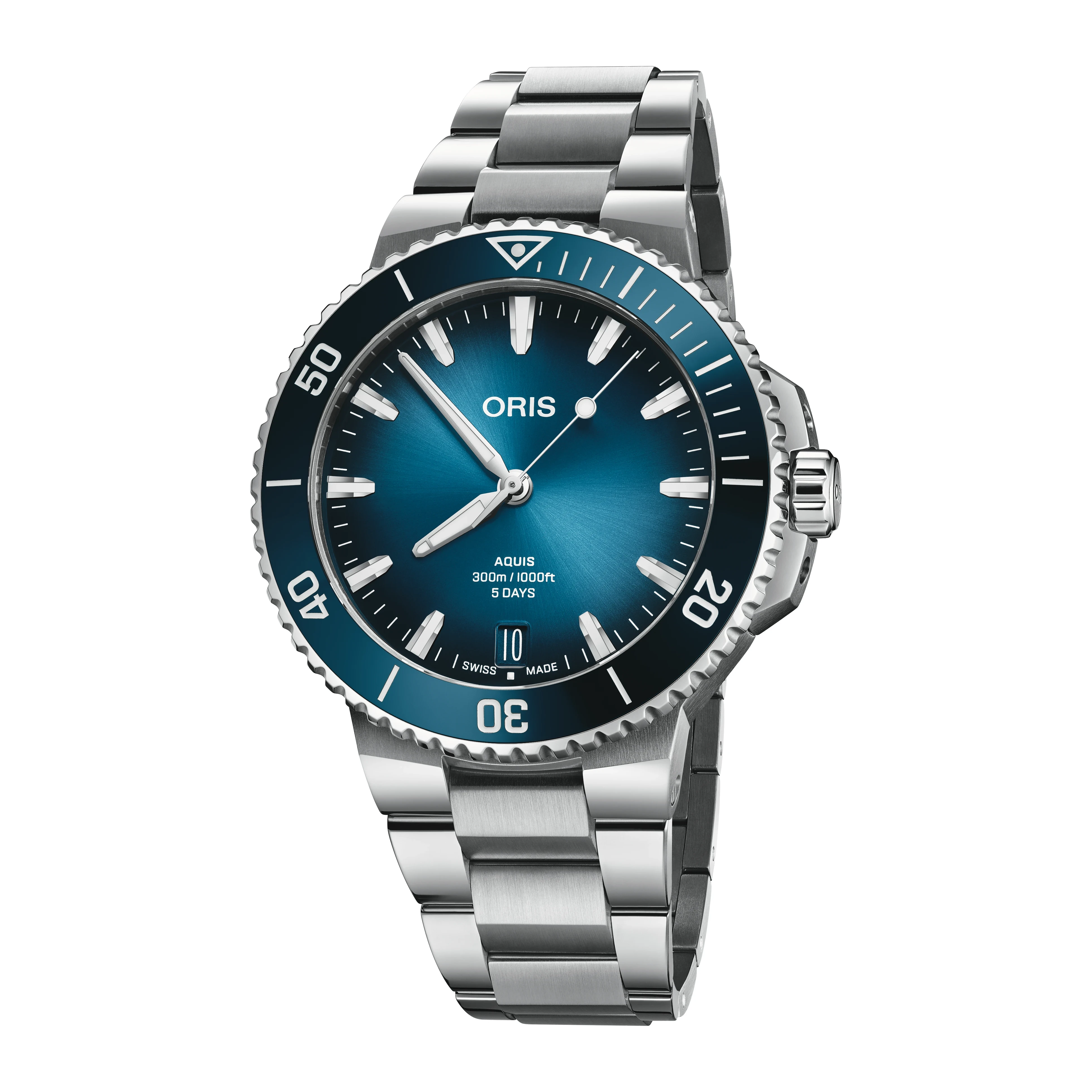 Oris Aquis Date Calibre 400 Automatic men's watch , 01 400 7790 4135-07 8 23 02PEB