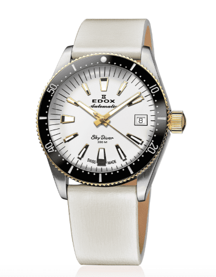 Edox SkyDiver 38 Date Automatic Limited Edition Unisex Watch 80131 357JNC BI