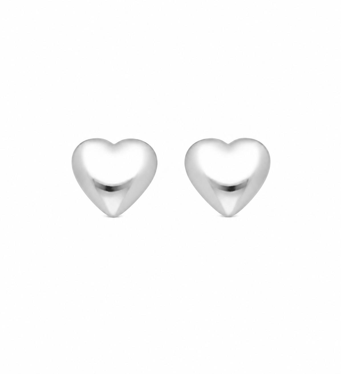 925 silver earring heart