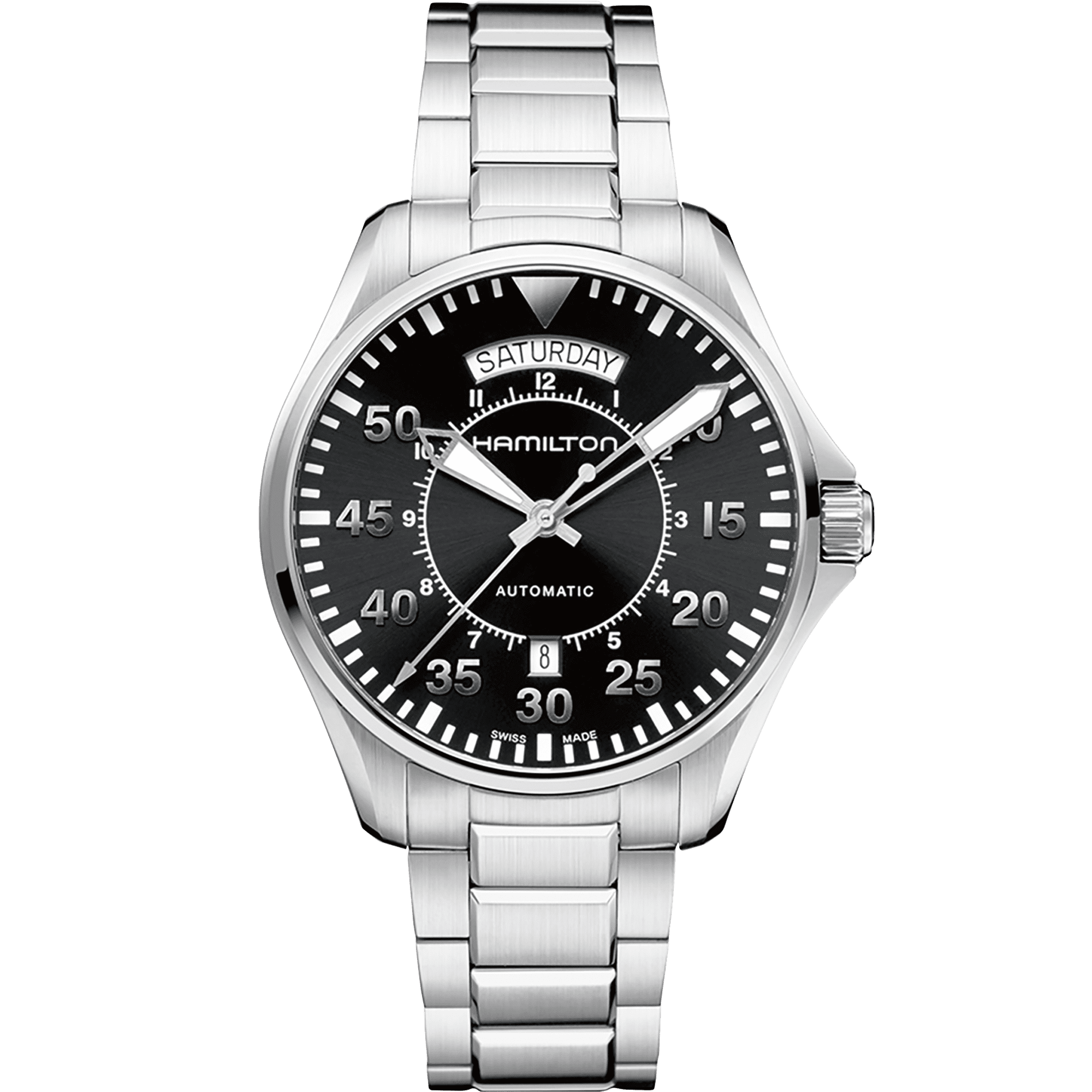 Hamilton Khaki Pilot Day Date Automatic H64615135 Men's Watch