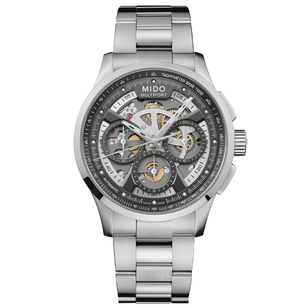 Mido Multifort Skeleton Chronograph Men's Watch M038.662.11.060.00