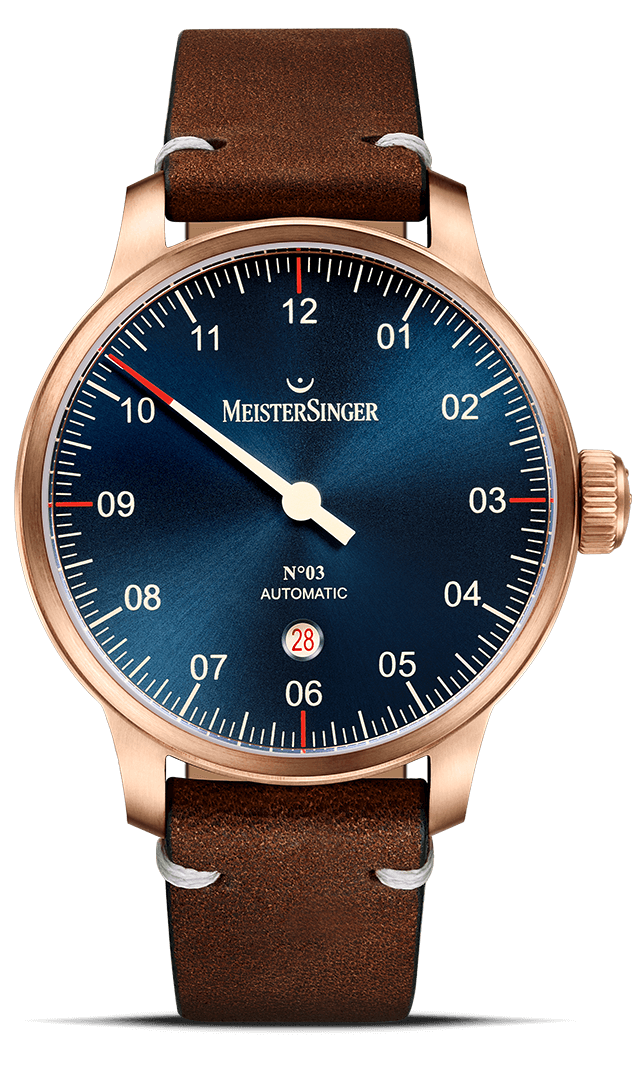 Meister Singer men's watch N°03 - Bronze Line AM917BR
