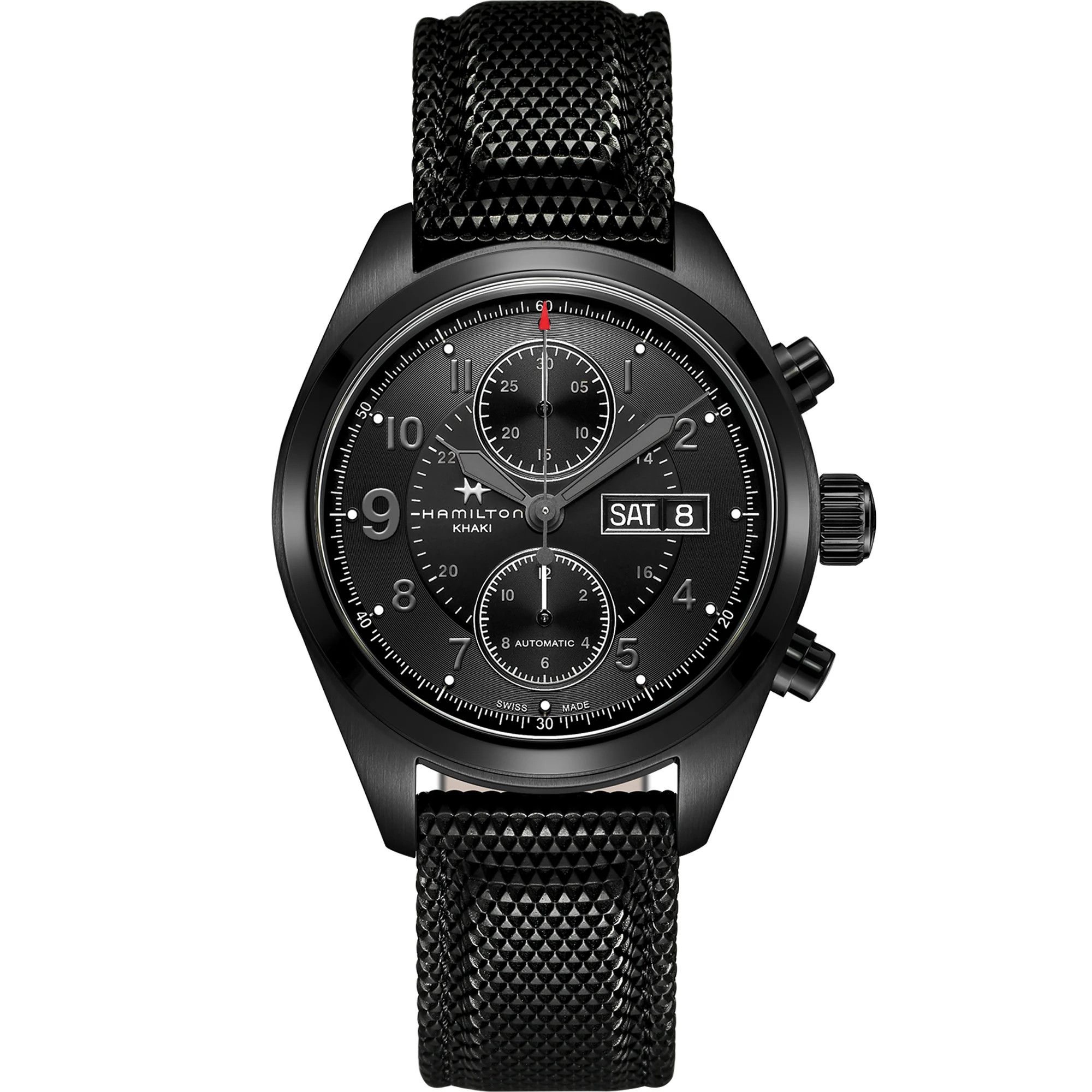 Hamilton Khaki Field Day Date Automatic Chronograph H71626735 Men's Watch