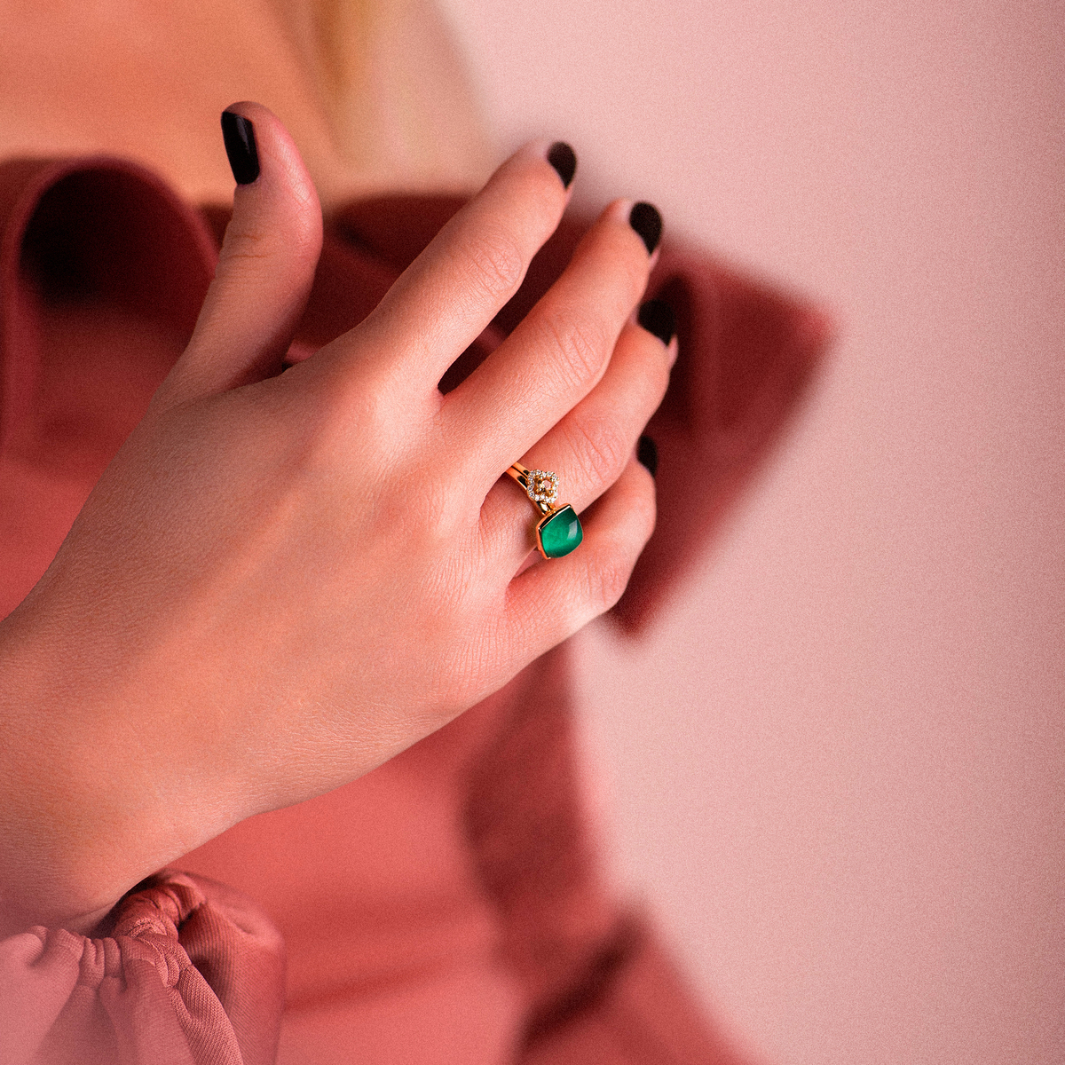 One More Pantelleria 18 carat rose gold Ring 051576Y3