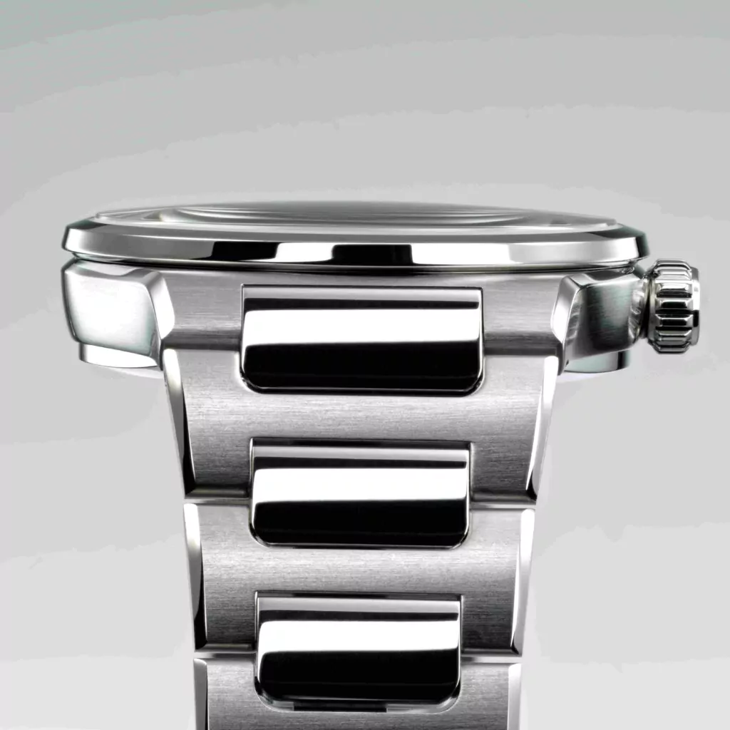 Meister Singer Kaenos Open Date, sunburst petrol, automatic men's watch KSOD939