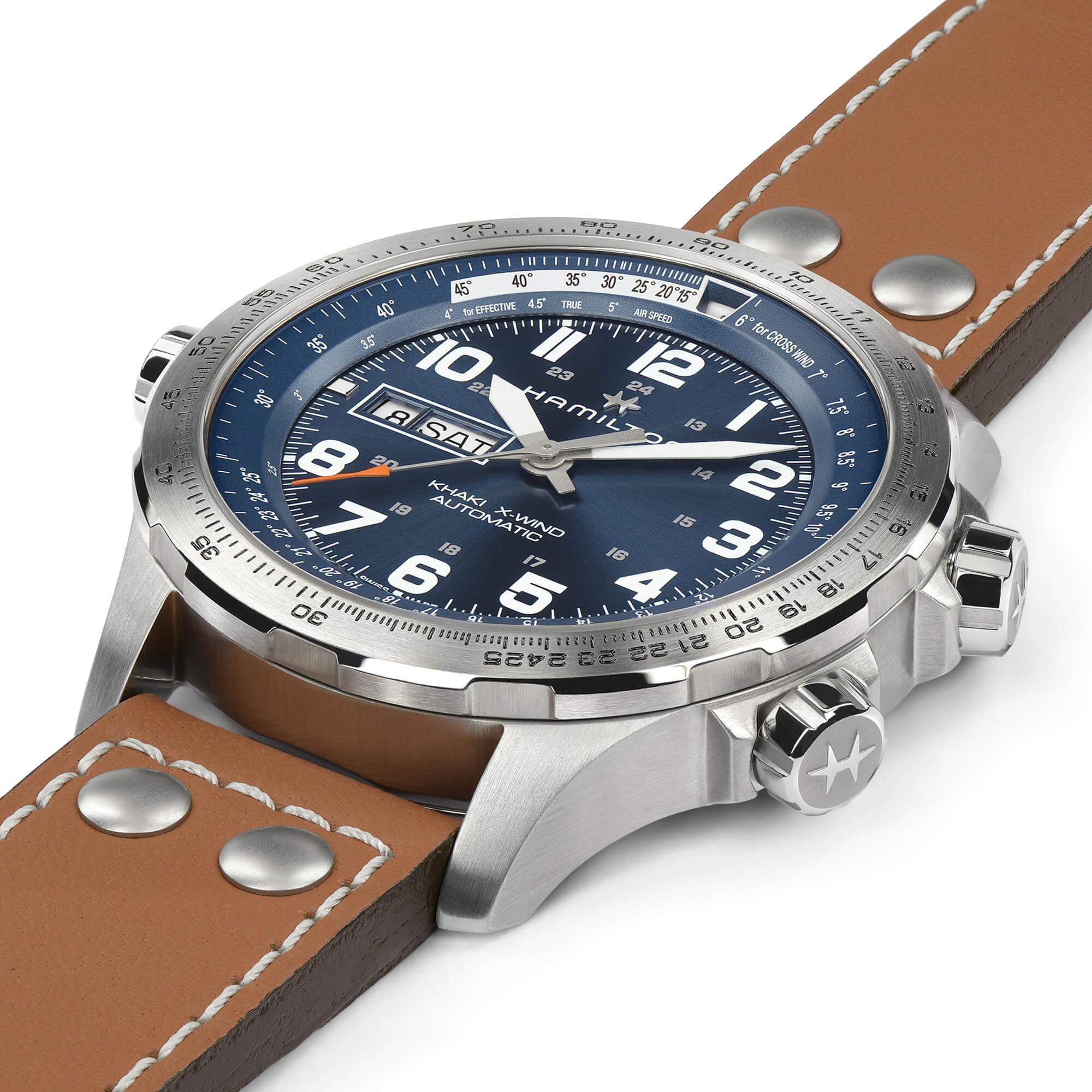 Hamilton Khaki X-Wind Day Date Automatic H77765541 Men's Watch