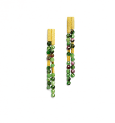 Bernd Wolf Yanika earrings ruby-zoisite 15767086