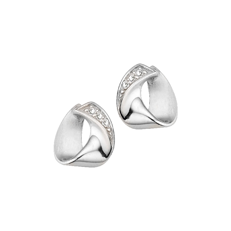 CEM 925 silver stud earrings BOS905179