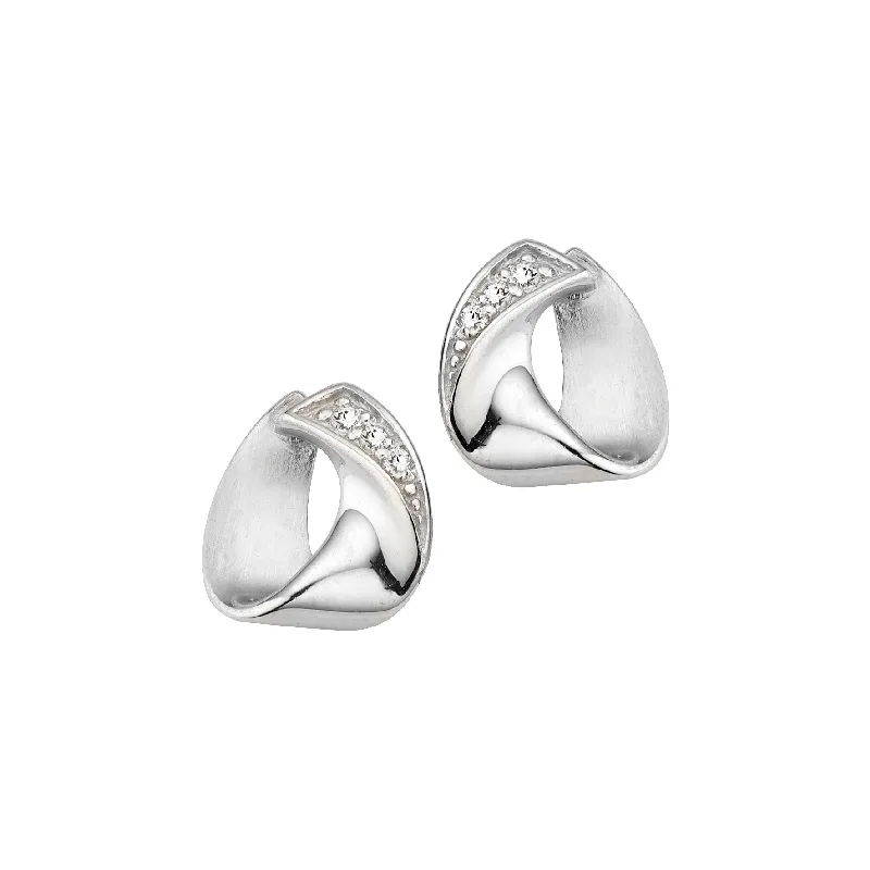 CEM 925 silver stud earrings BOS905179
