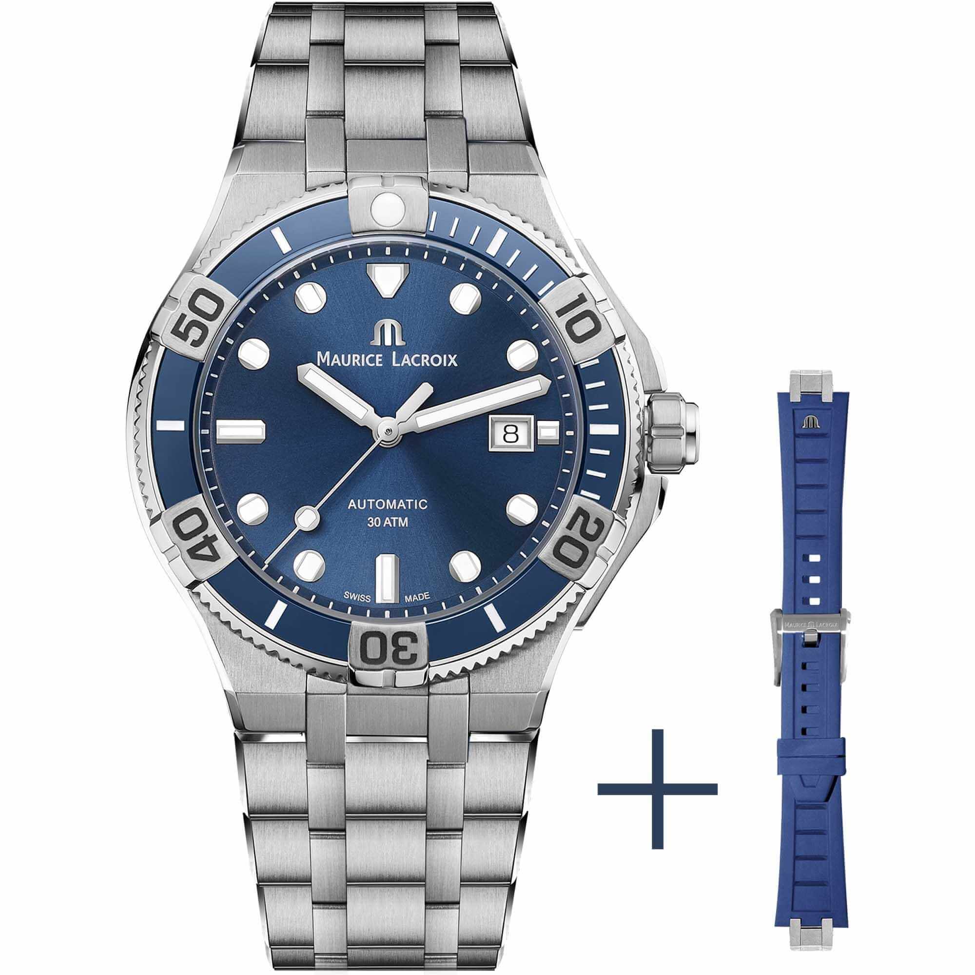 Maurice Lacroix Aikon Strap-Promotion Venturer Men's Watch AI6058-SS002-430-2