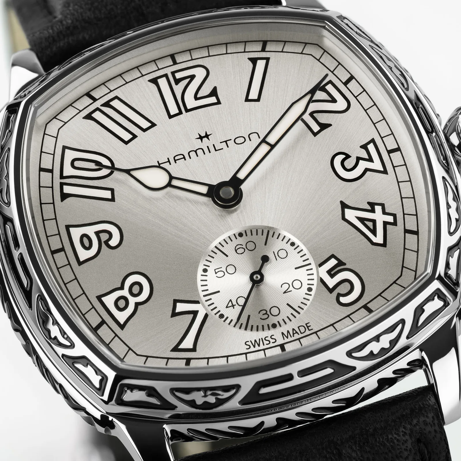 Hamilton American Classic Cushion Small Second 34 mm Hand Wound Men's Watch H36149710