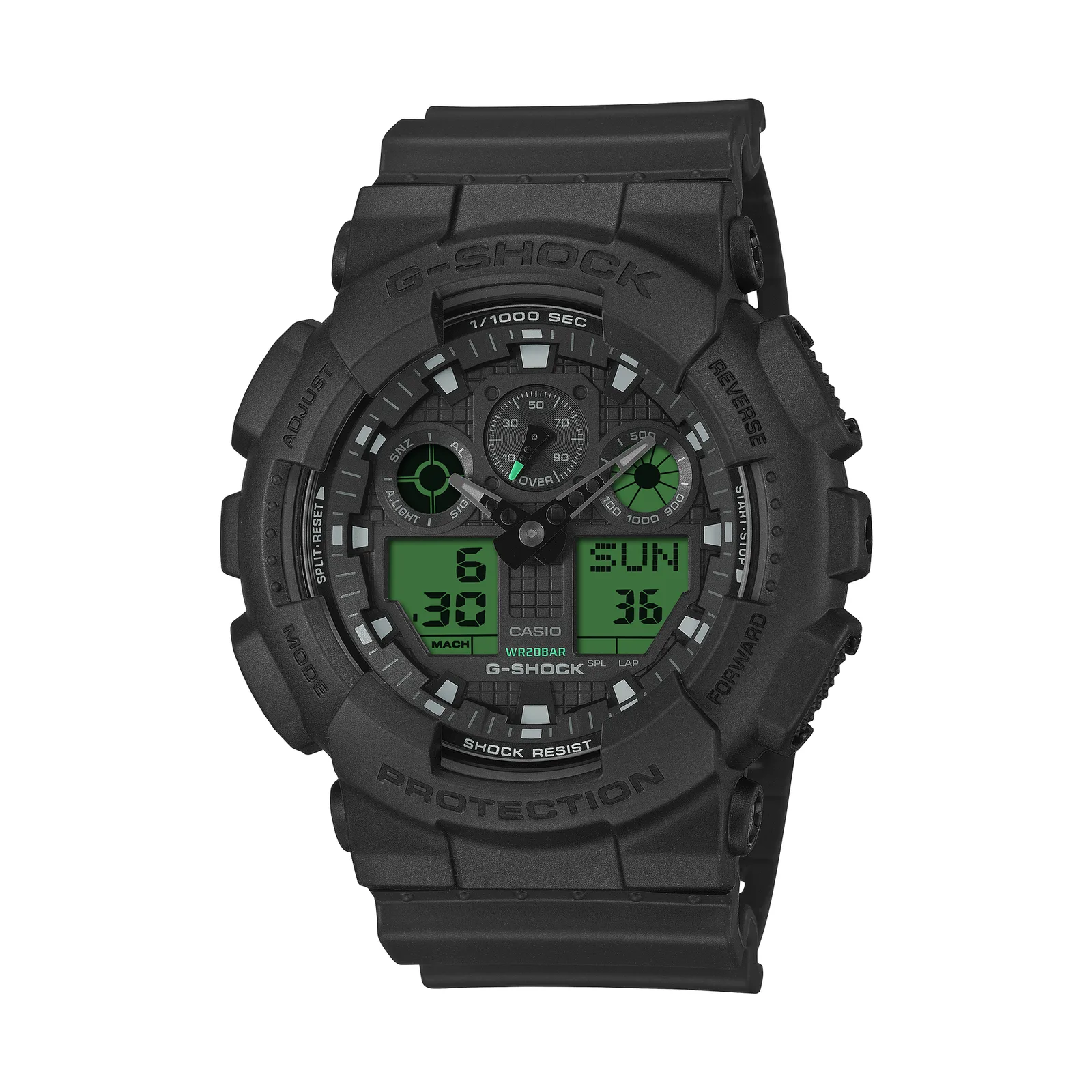 G-Shock ANALOG DIGITAL SERIES GA-100 Mens Watch GA-100BEG-1AER