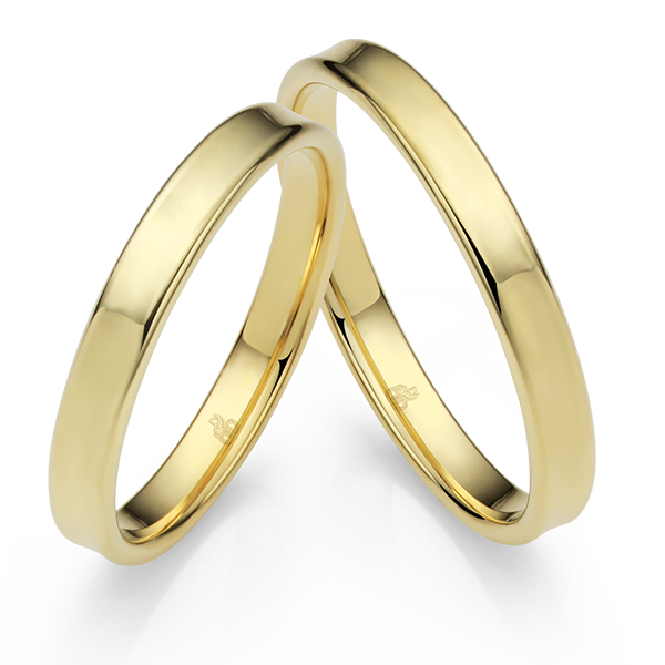 Individual Love 3D Classic wedding ring pair Rauschmayer