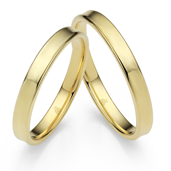 Individual Love 3D Classic wedding ring pair Rauschmayer