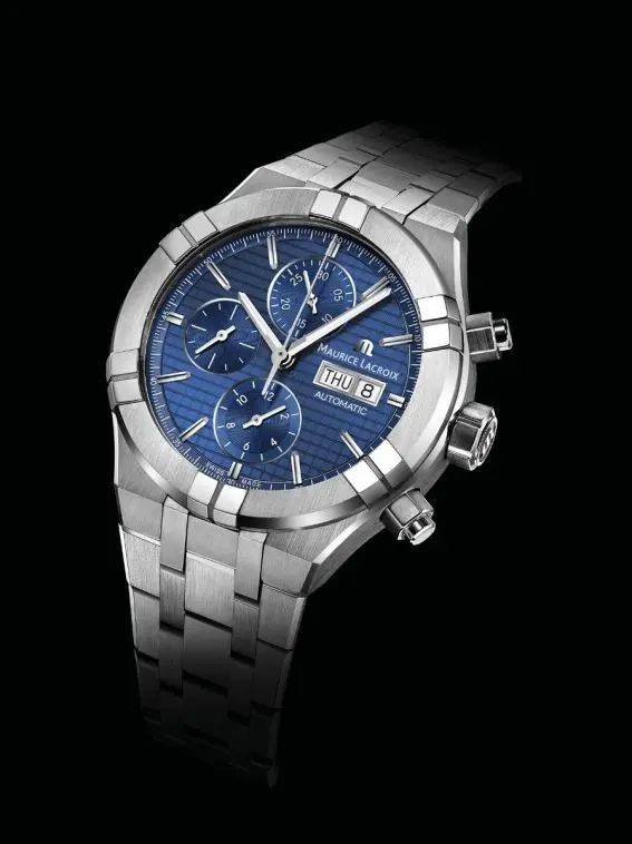 Maurice Lacroix Aikon Chronograph Day Date Men's Watch AI6038-SS002-430-1