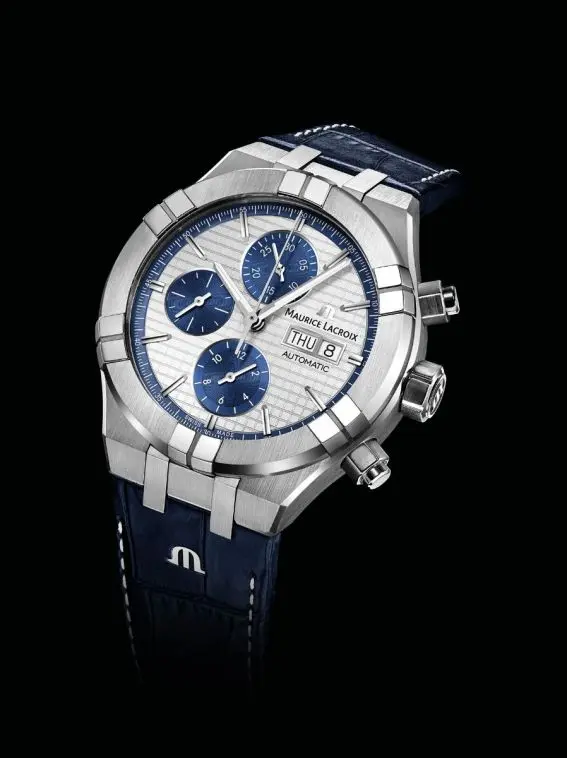 Maurice Lacroix Aikon Chronograph Day Date Men's Watch AI6038-SS001-131-1
