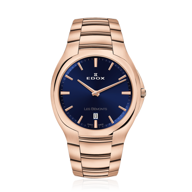 Edox Les Bémonts Date men's watch 56003 37R BUIR