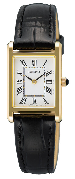 Seiko Classic Quartz Gold Ladies Watch SWR108P1