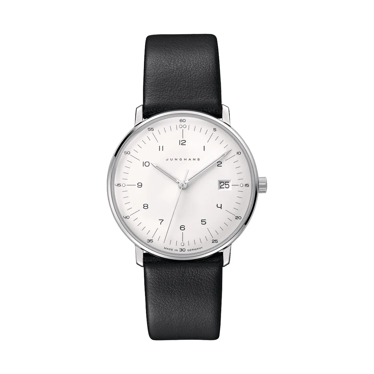 Junghans max bill sapphire glass ladies watch 47/4450.02