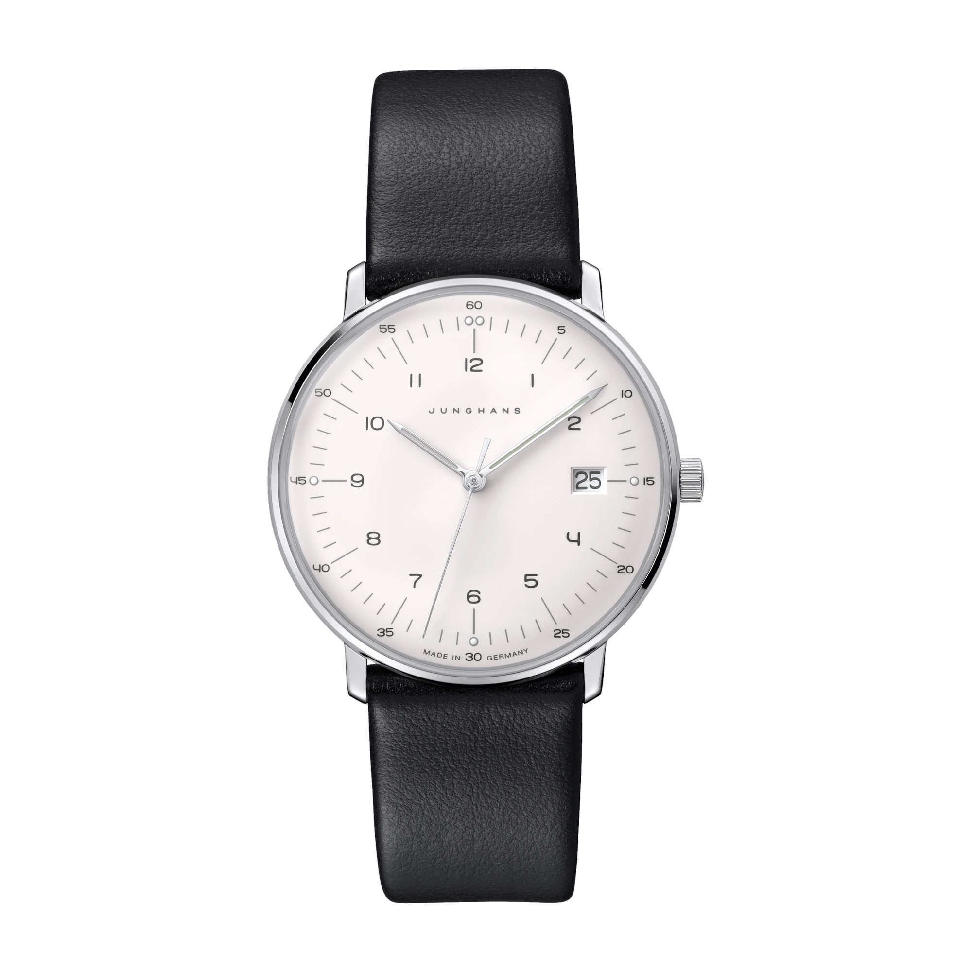 Junghans max bill sapphire glass ladies watch 47/4450.02