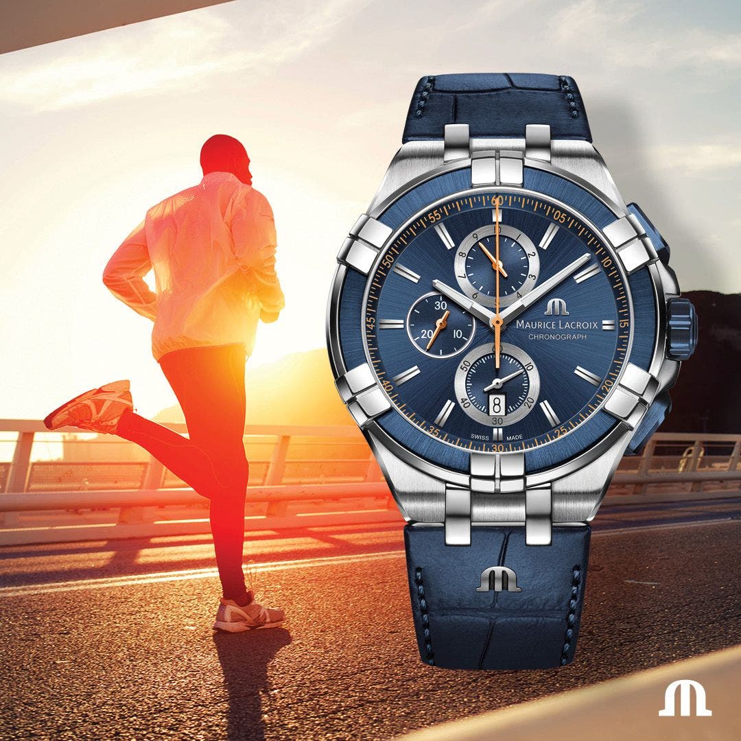 Maurice Lacroix Aikon Chronograph Date Men's Watch AI1018-SS001-432-4