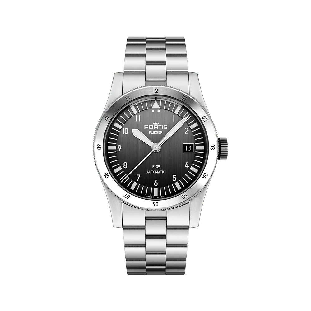 Fortis FLIEGER F-39 Automatic Black Men's Watch F4220015