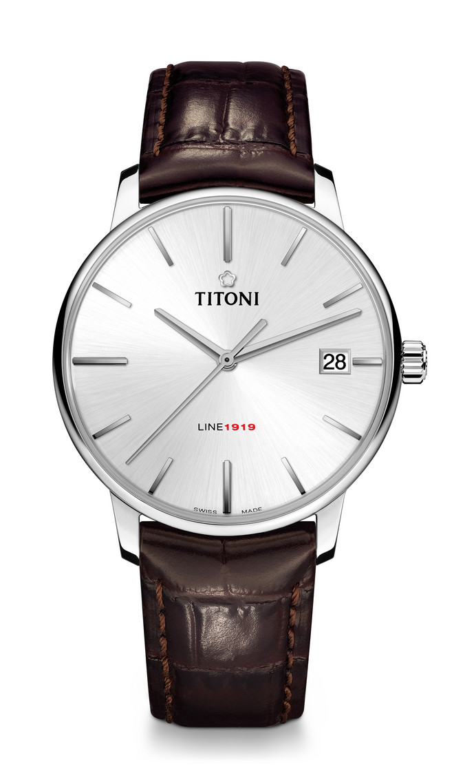 Titoni LINE 1919 men's watch 83919 S-ST-575