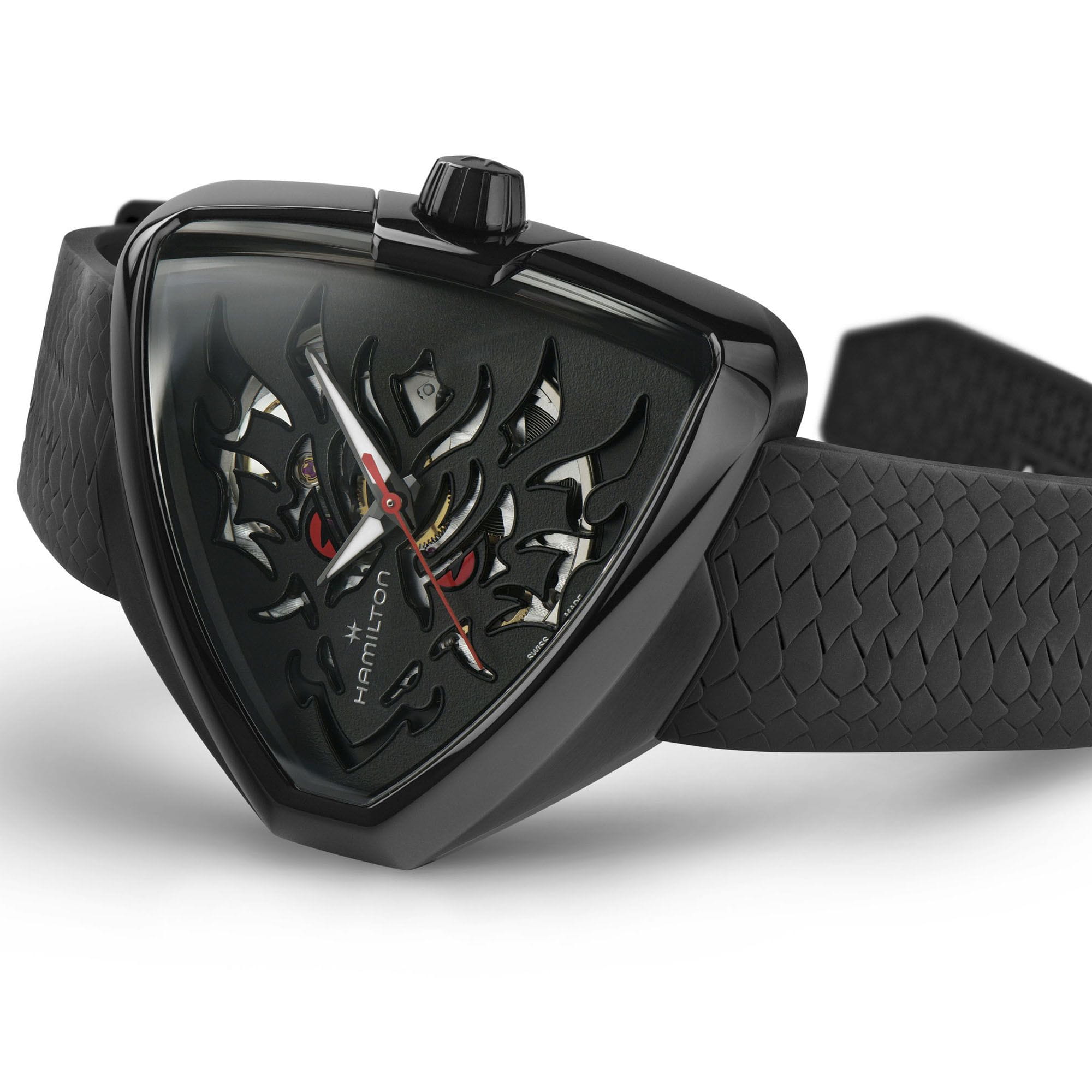 Hamilton Ventura Elvis80 Skeleton Automatic Men's Watch H24535332