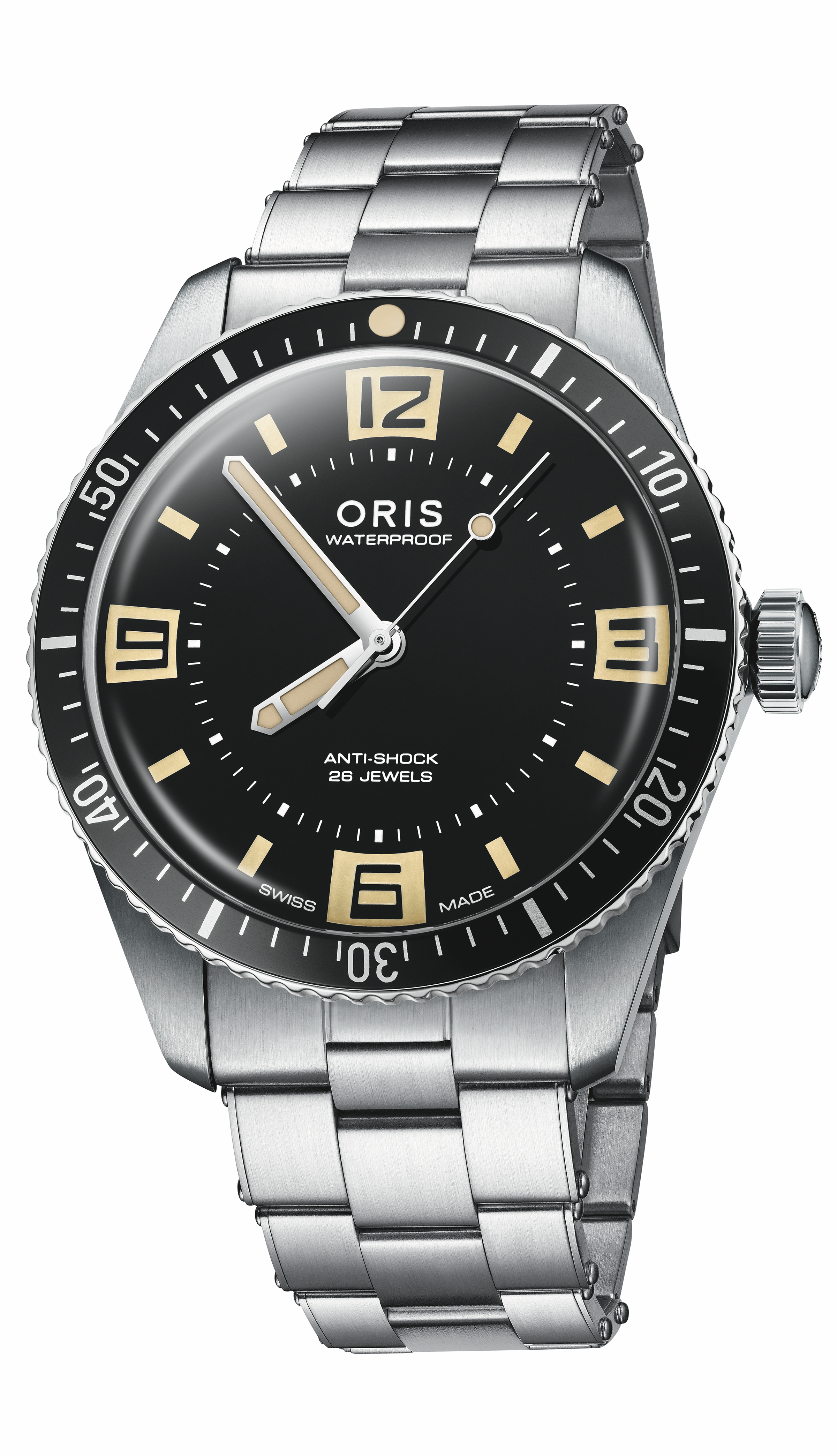 Oris men's watch Divers Sixty-Five 01 733 7772 4034 set