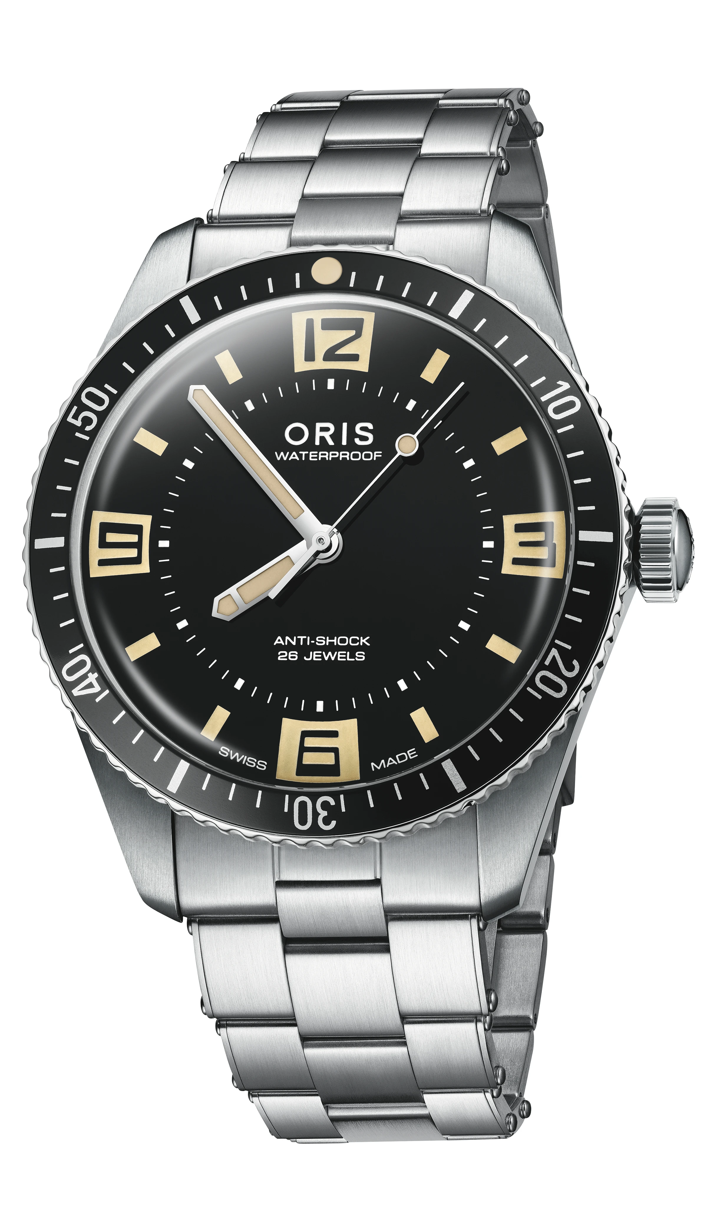 Oris men's watch Divers Sixty-Five 01 733 7772 4034 set