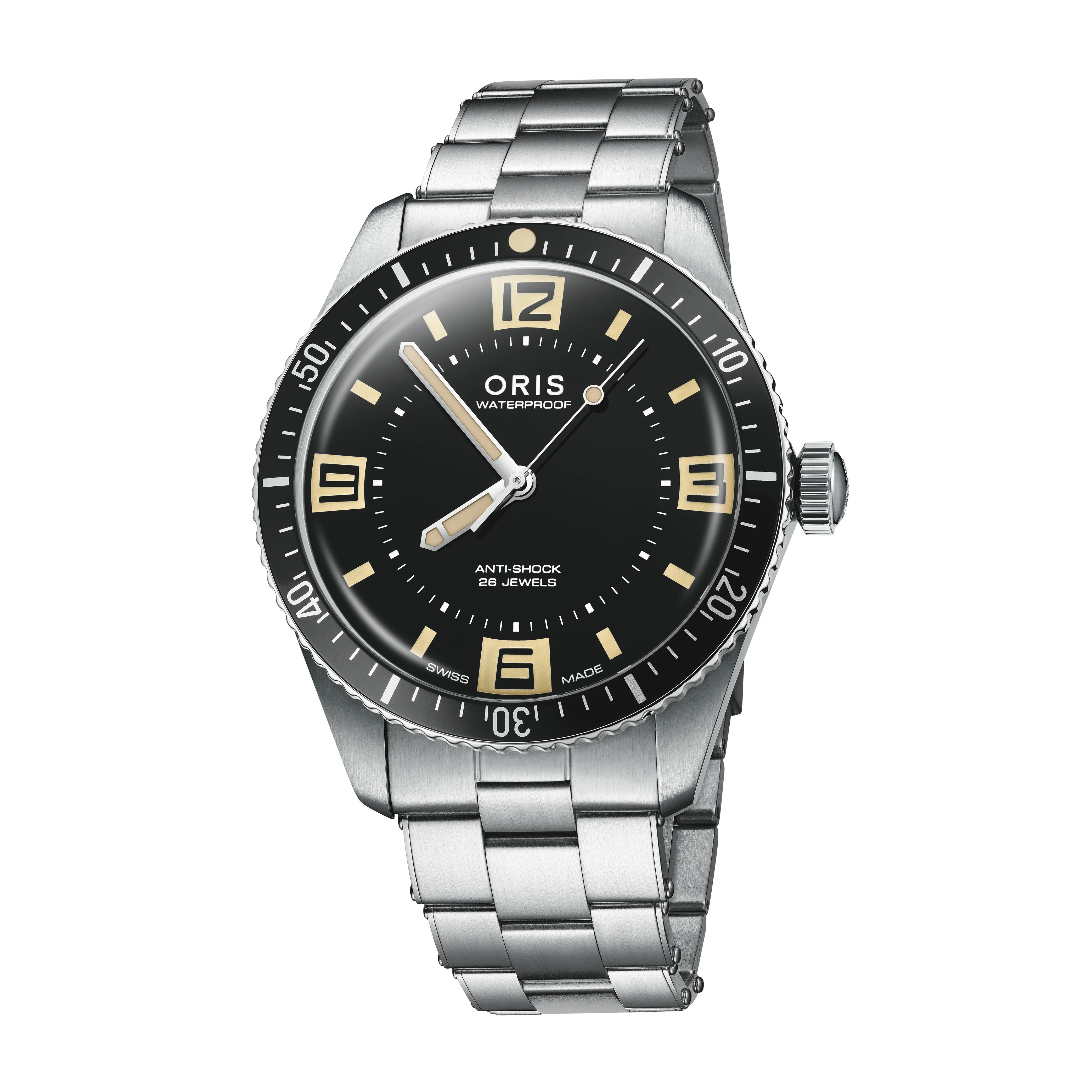 Oris men's watch Divers Sixty-Five 01 733 7772 4034 set