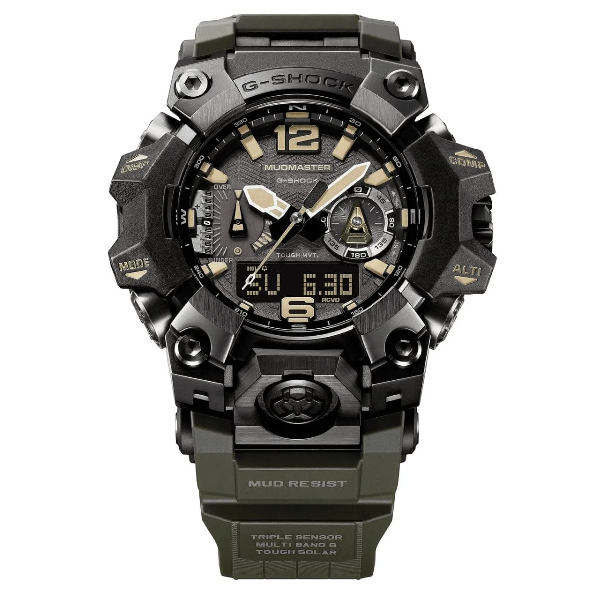 G-SHOCK MUDMASTER Olive Green Men's Watch GWG-B1000-1A3ER