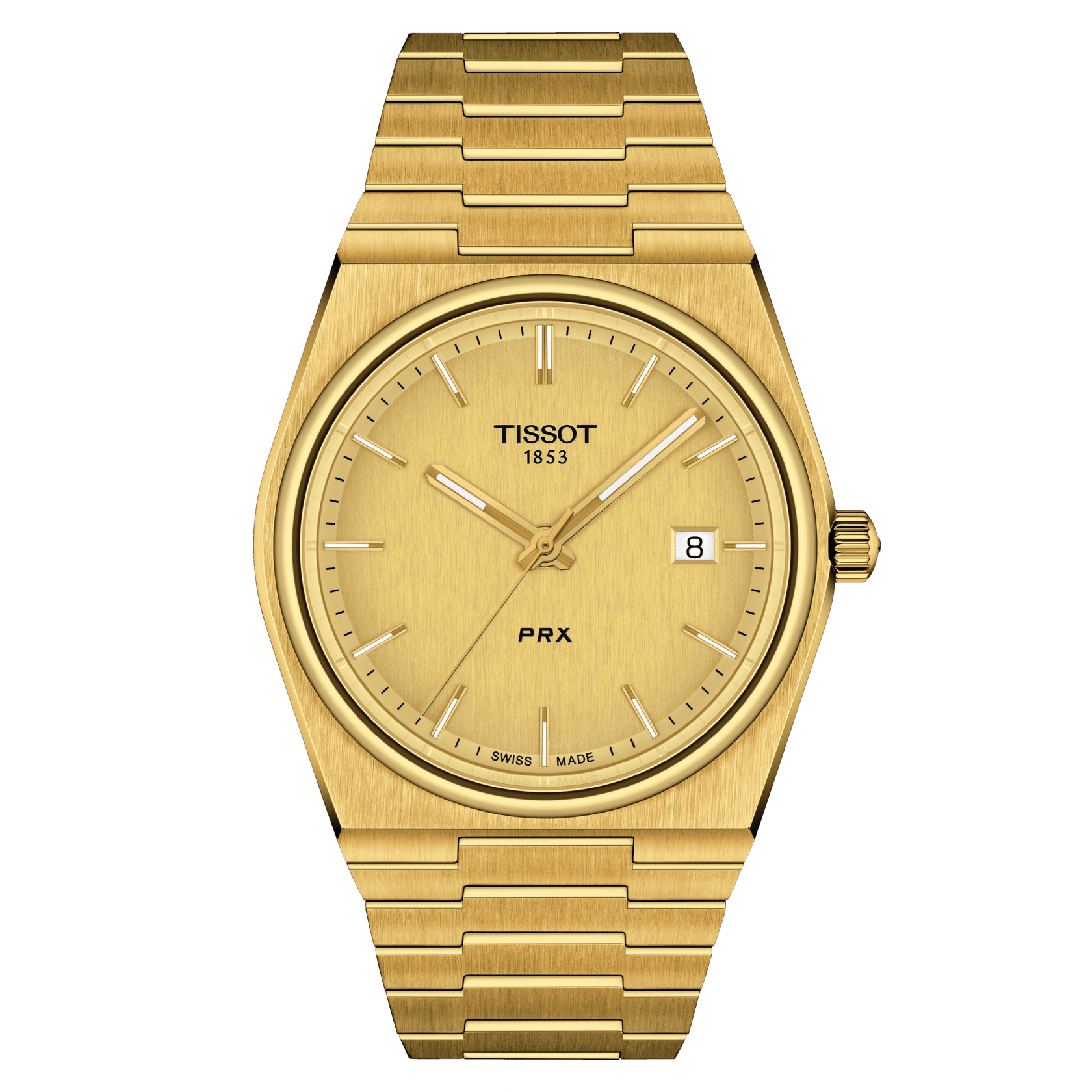 Tissot PRX men's watch T137.410.33.021.00 gold