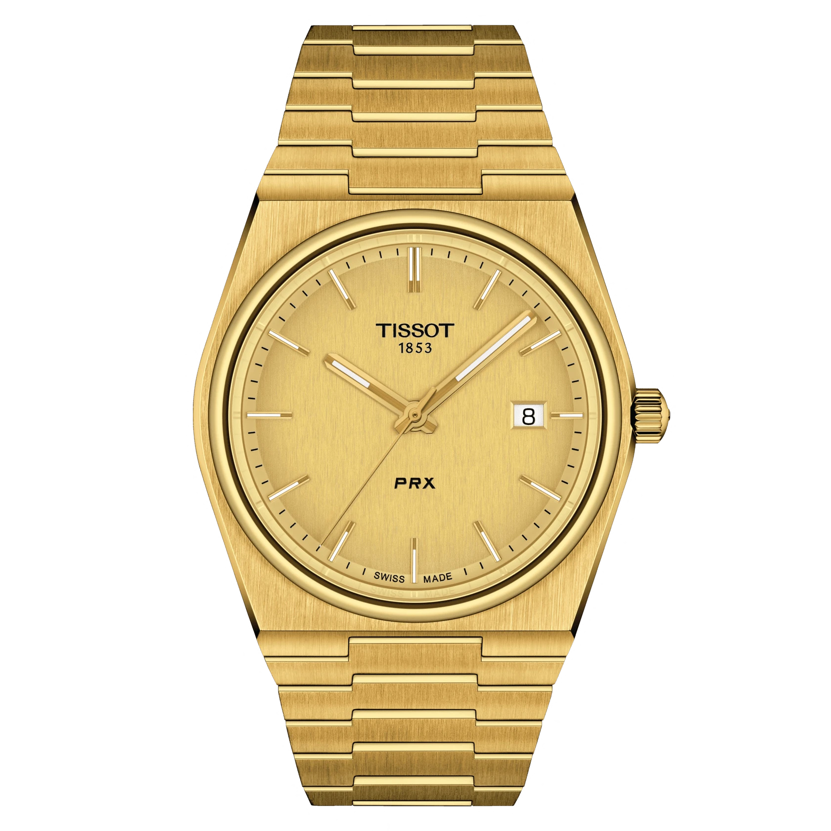 Tissot PRX men's watch T137.410.33.021.00 gold
