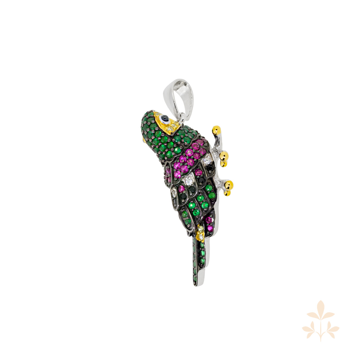 At the time Antoine parrot pendant SZA-3990-254