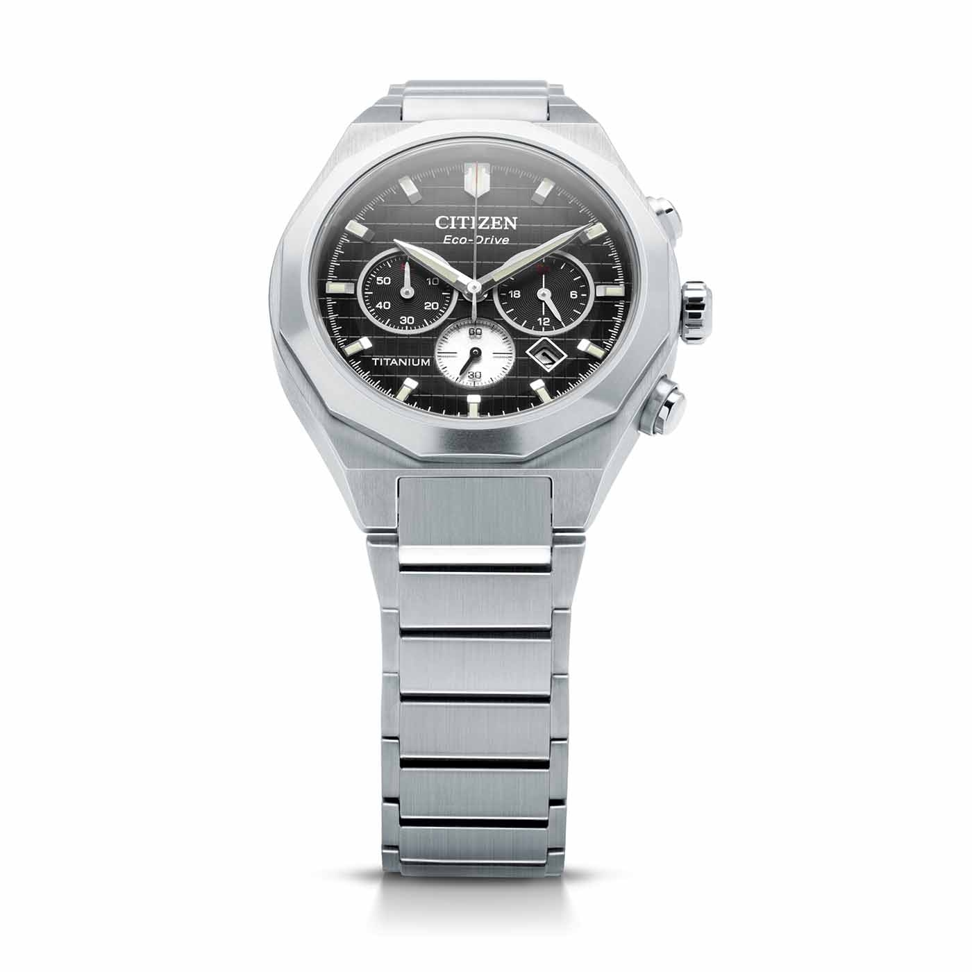 Citizen Zenshin Senkei Super Titanium™ Chronograph with Eco-Drive Men's Watch CA4690-51E