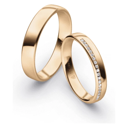 First Individual Love 3D Summer – One pair of wedding rings Rauschmayer 73-03041 / 72-03041