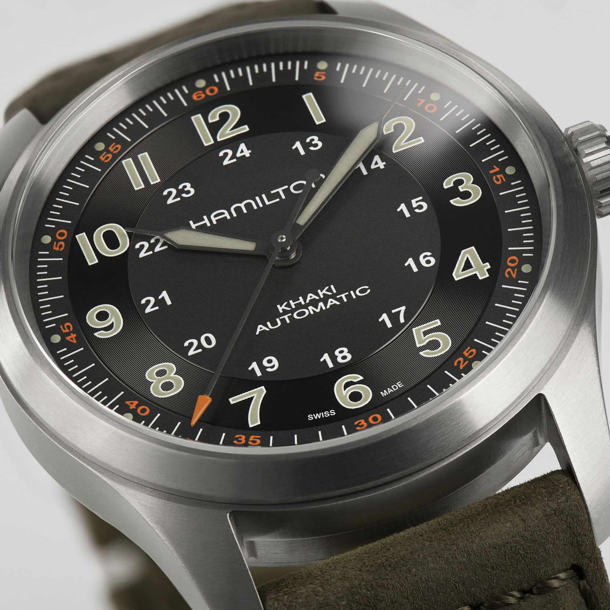 Hamilton Khaki Titanium Automatic H70205830 Unisex Watch
