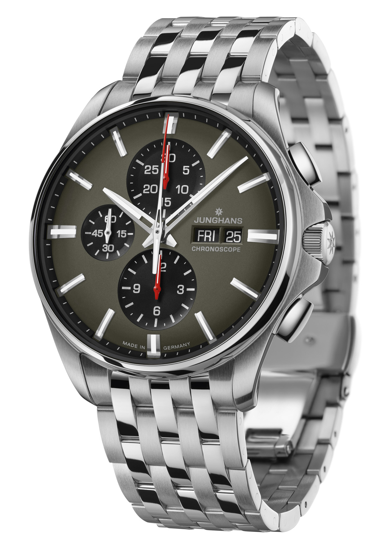 JUNGHANS Meister S Chronoscope 027/4023.44 men's watch